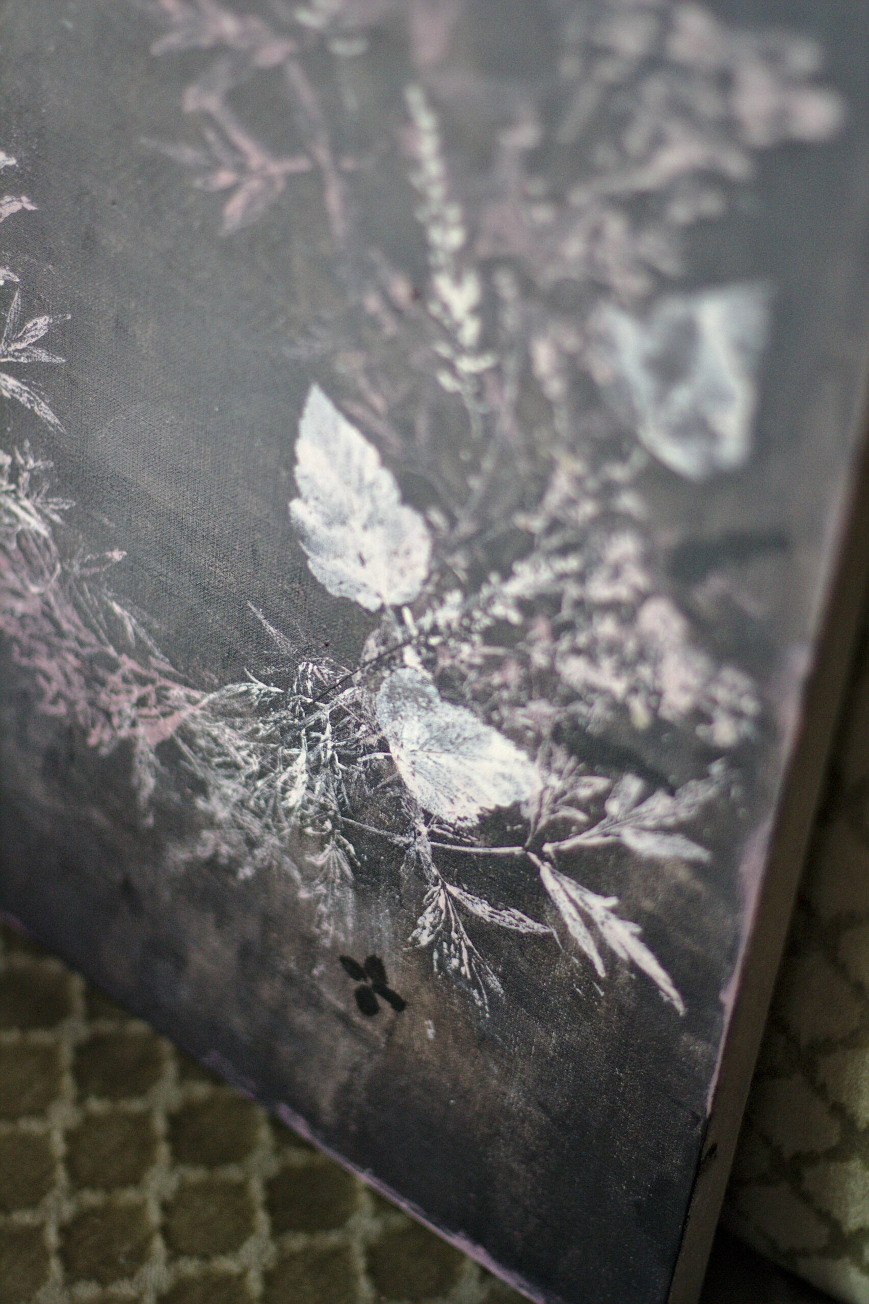 Obraz "pastelowa noc" 40 x 60 cm - obrazek 3