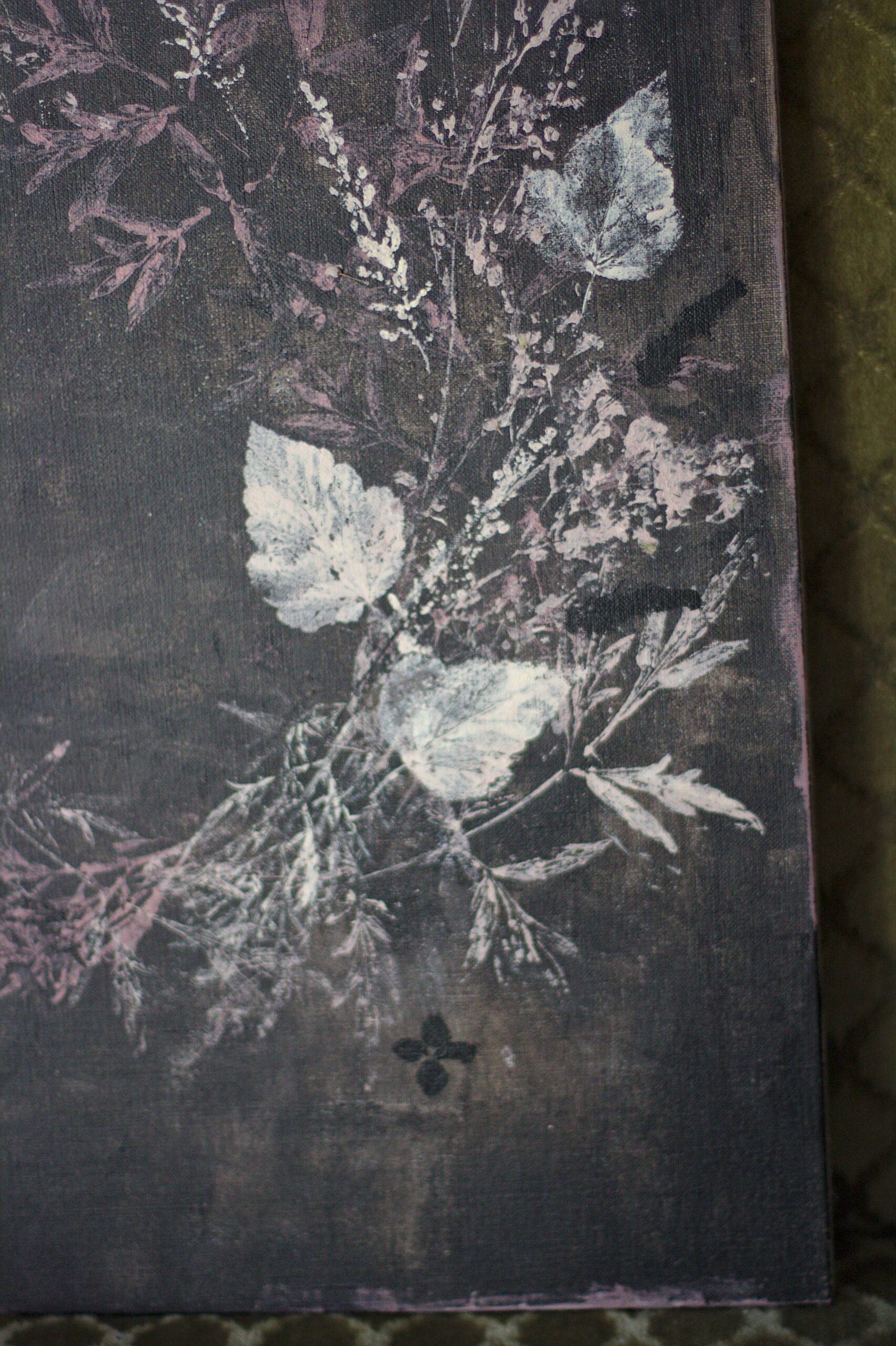 Obraz "pastelowa noc" 40 x 60 cm - obrazek 4